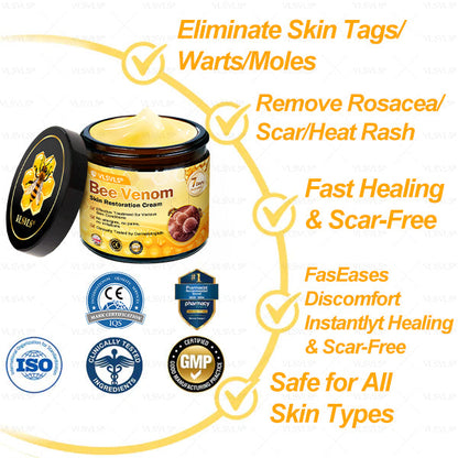 💐🌟💐Made and Shipped from UK ✨ VLSVLS® Bee Venom Skin Restoration Cream 🔥 LAST DAY 80% OFF